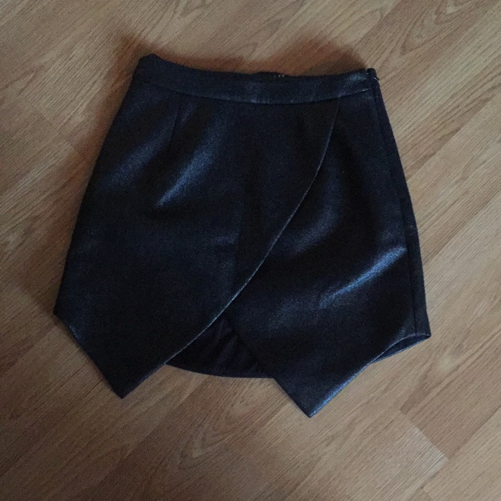 Jagger leather skirt SZ S